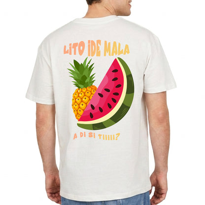 Oversize majica "Lito ide mala"