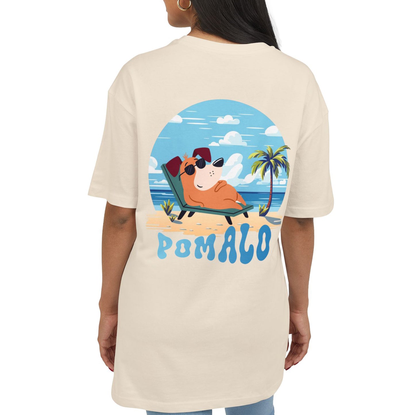 Oversize majica "Pomalo"