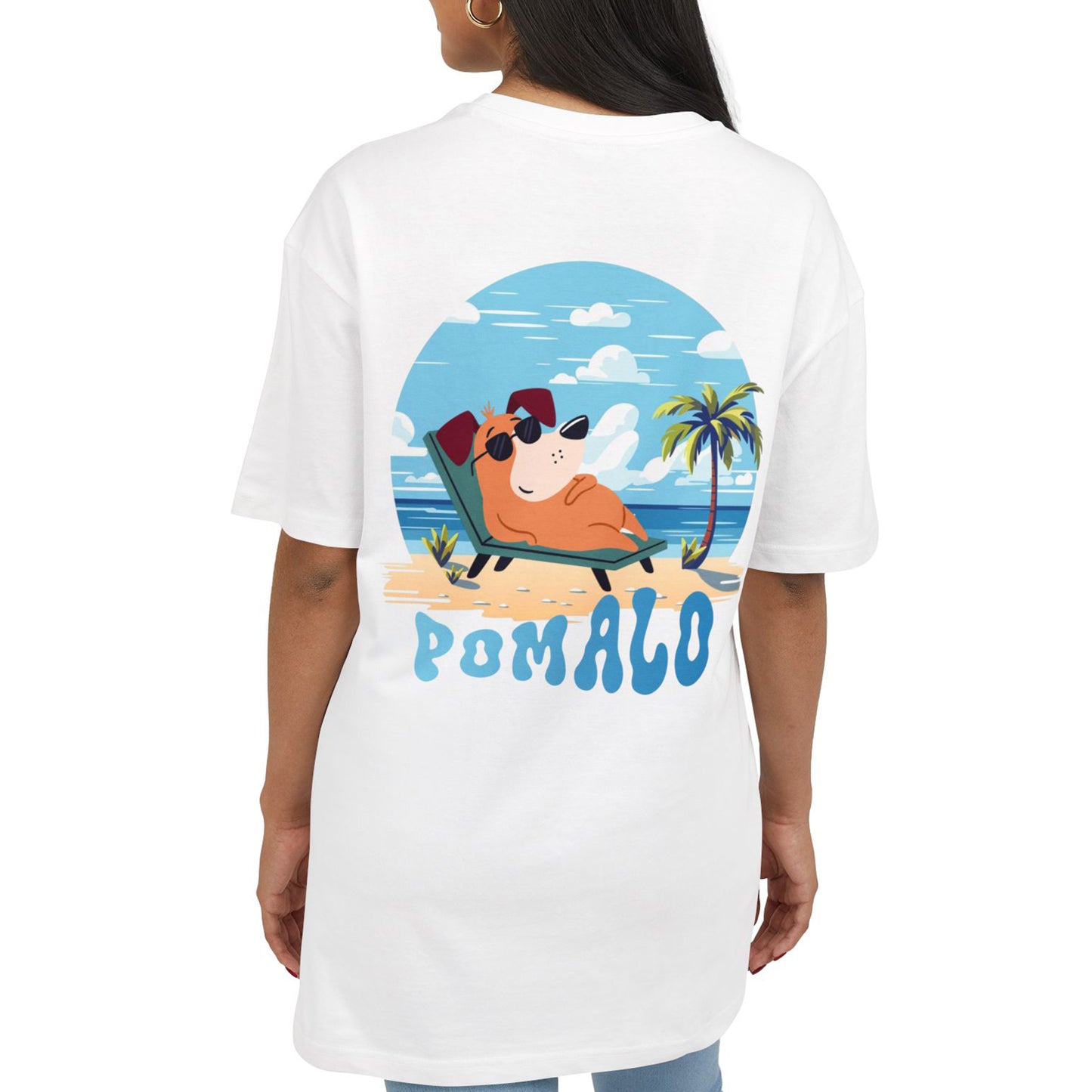 Oversize majica "Pomalo"