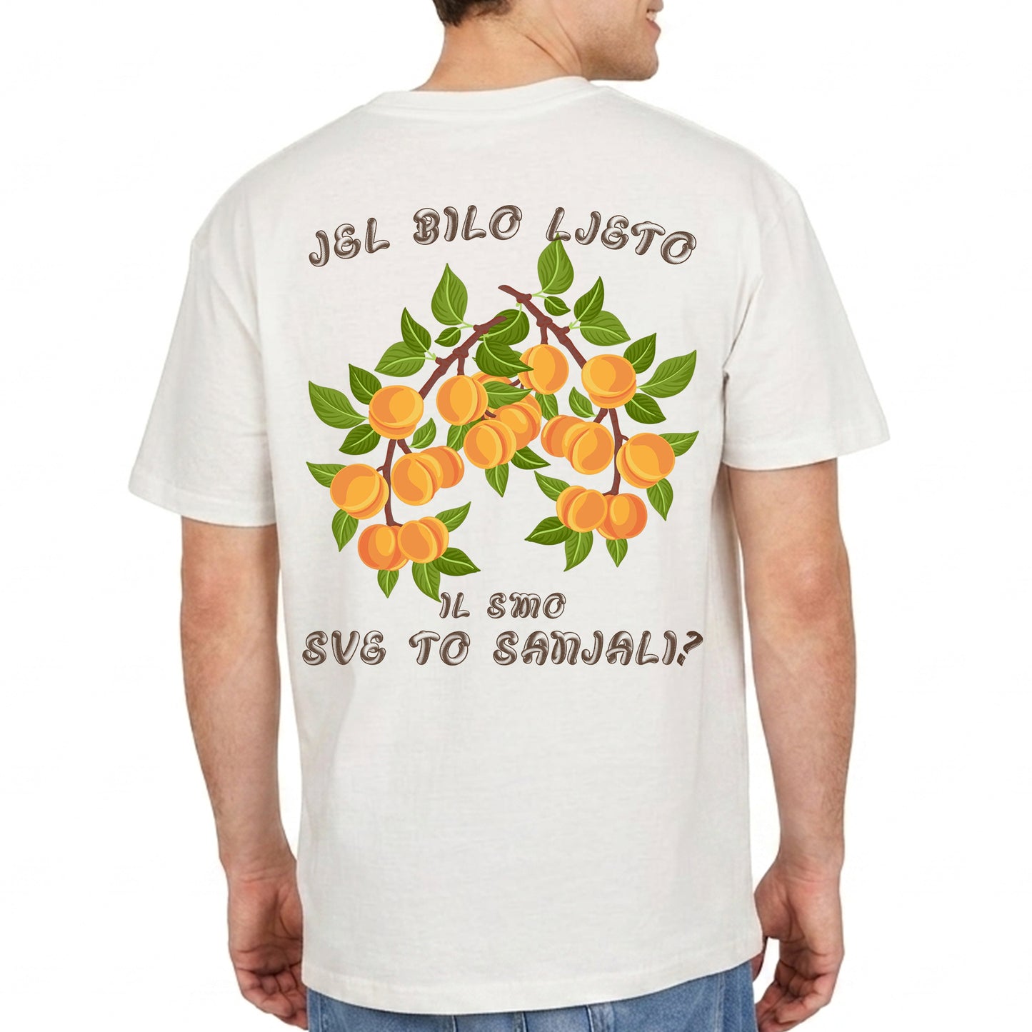 Oversize majica "Jel bilo ljeto"