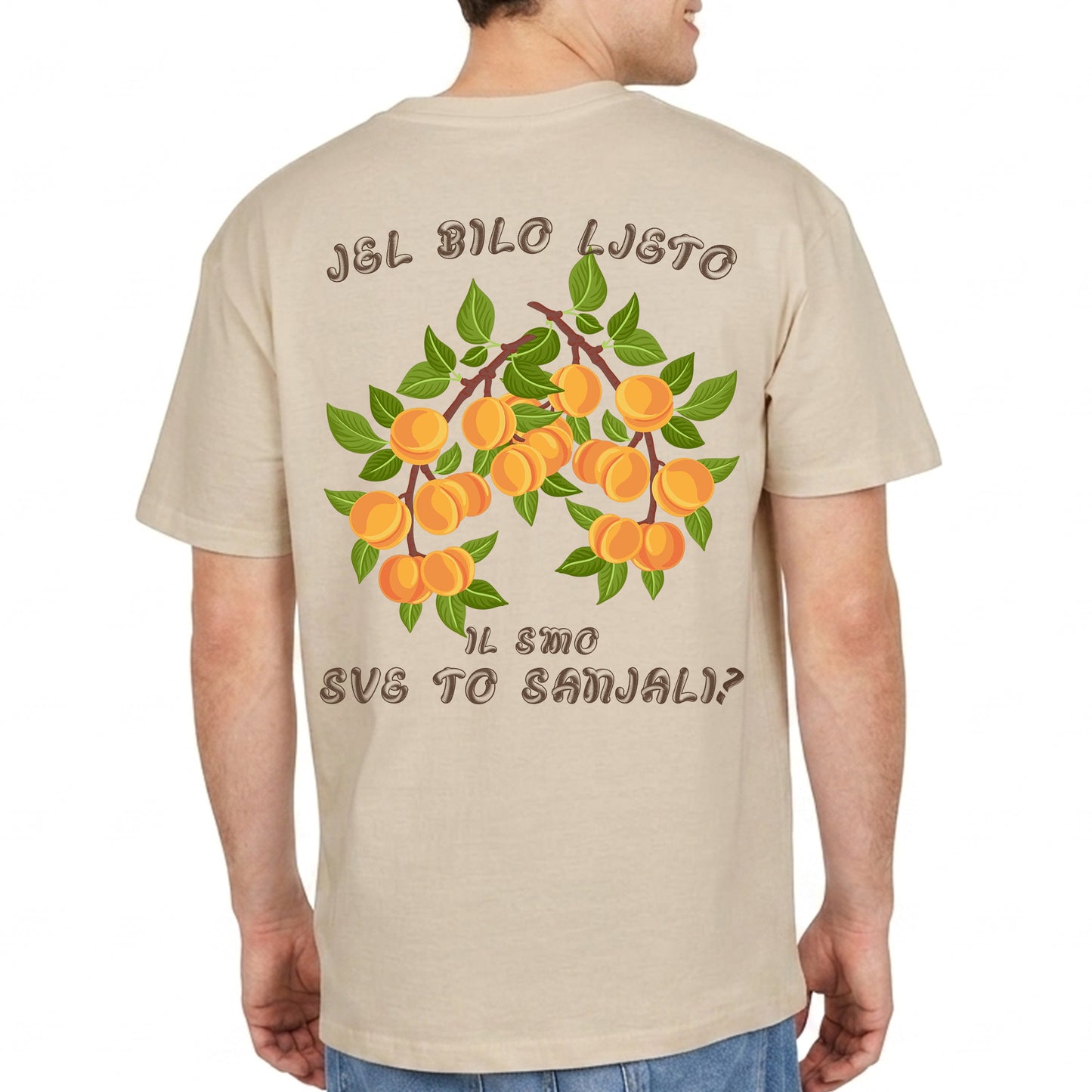 Oversize majica "Jel bilo ljeto"