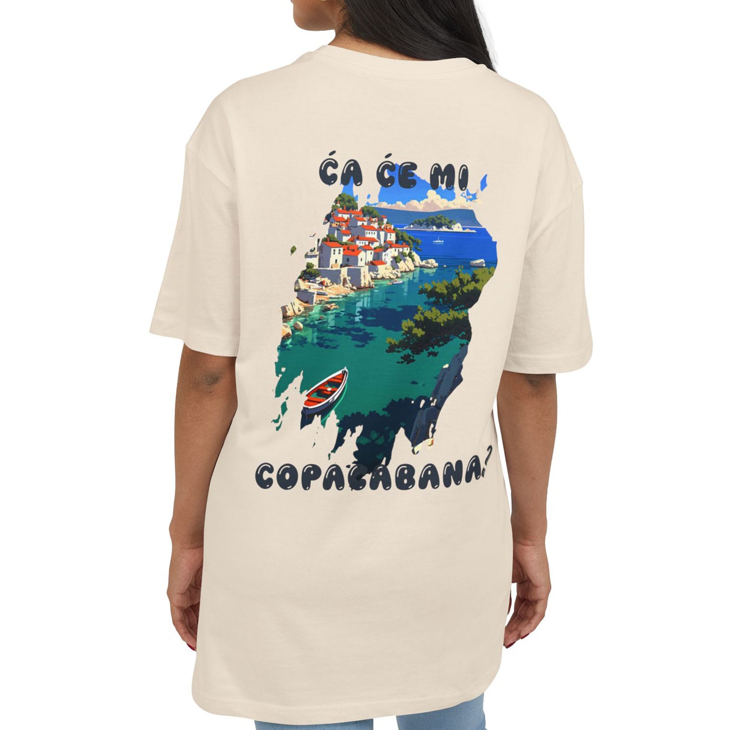 Oversize majica "Copacabana"