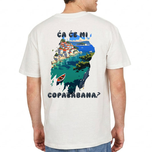 Oversize majica "Copacabana"