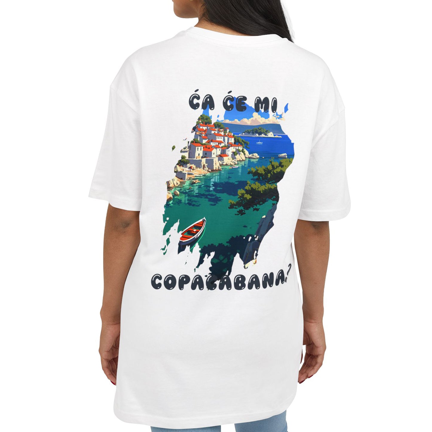 Oversize majica "Copacabana"