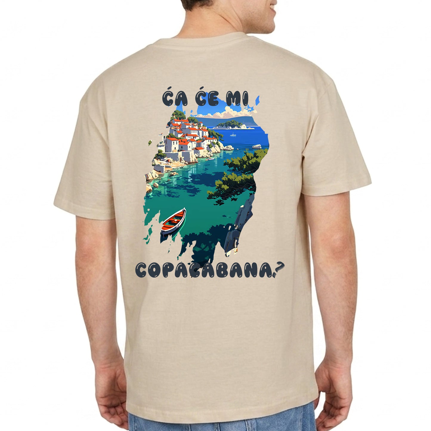 Oversize majica "Copacabana"