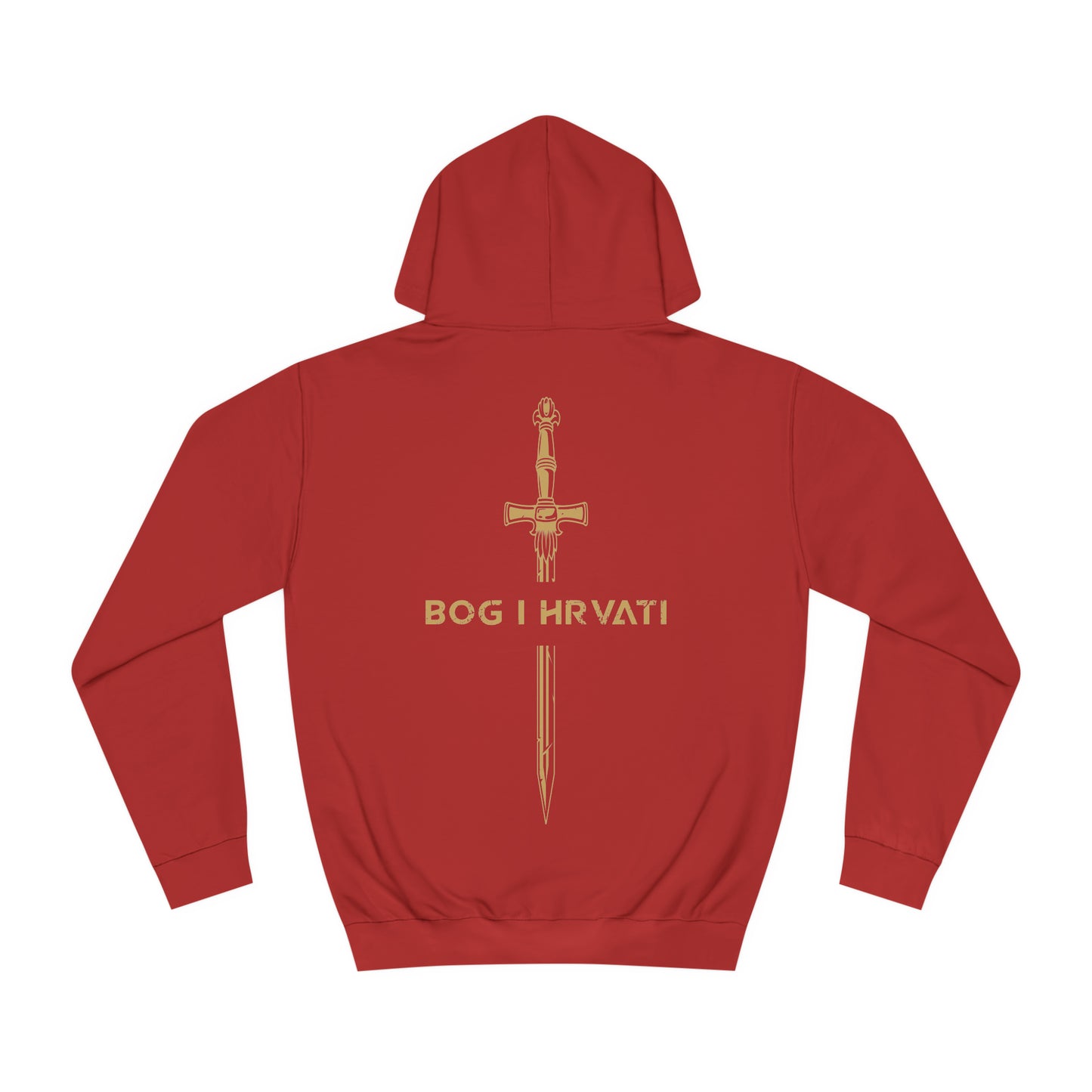 Sweatshirt „Gott und kroatisches Schwert“