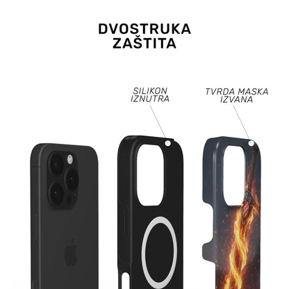 Tough MagSafe maskica "Hrvatski mač"