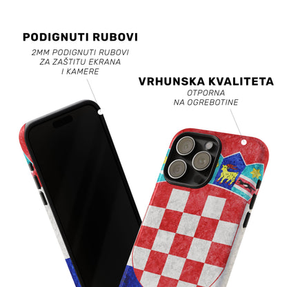 Tough MagSafe maskica "Hrvatska zastava"