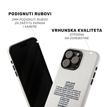 Tough MagSafe Maskica "Oče naš bijela"