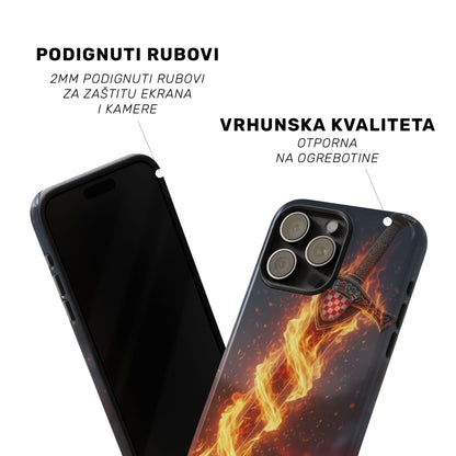 Tough MagSafe maskica "Hrvatski mač"