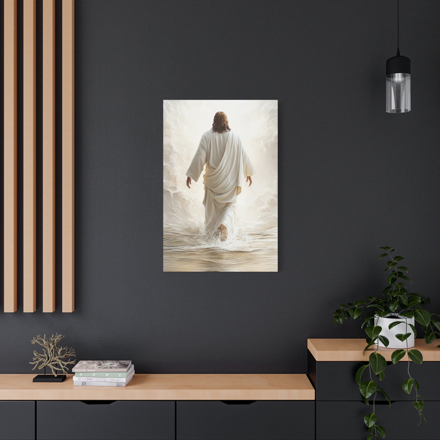 Canvas "Isus na vodi"