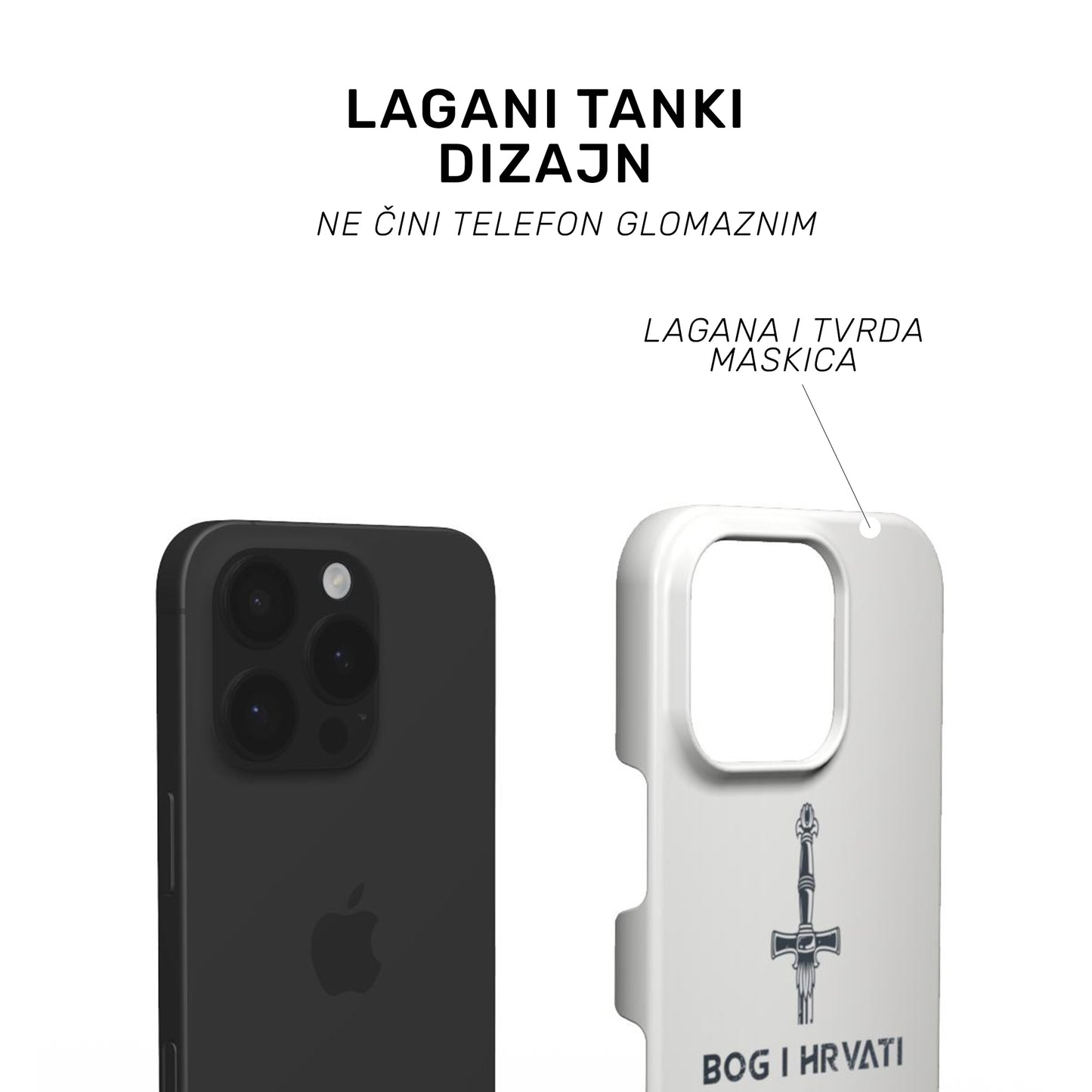 Snap Maskica "Bog i Hrvati bijela"