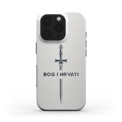 Tough MagSafe Maskica "Bog i Hrvati bijela"