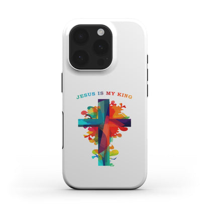 Tough MagSafe Maskica "Jesus is my king"