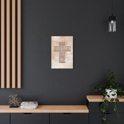Canvas "Oče naš"