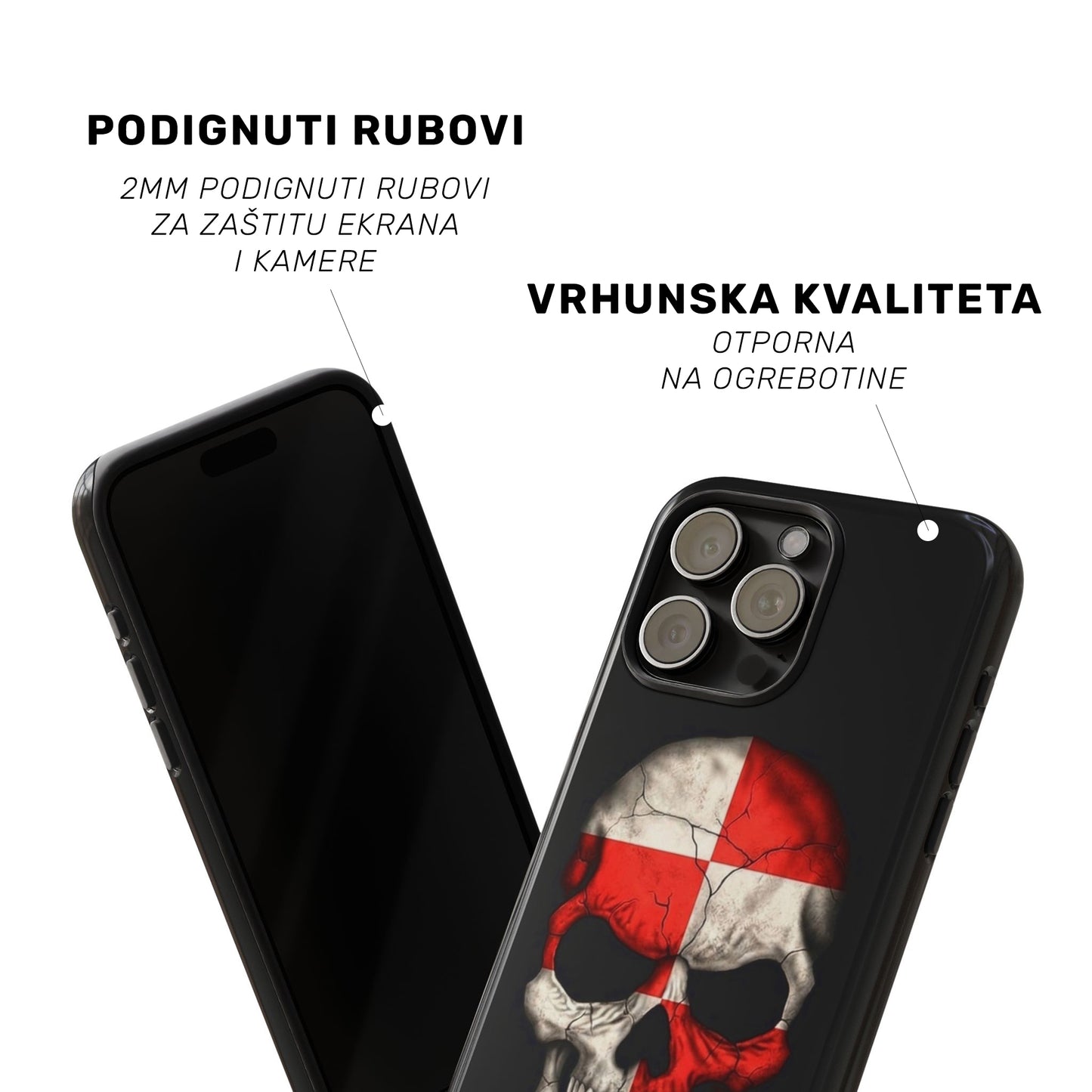 Tough MagSafe maskica "CRO Skull"