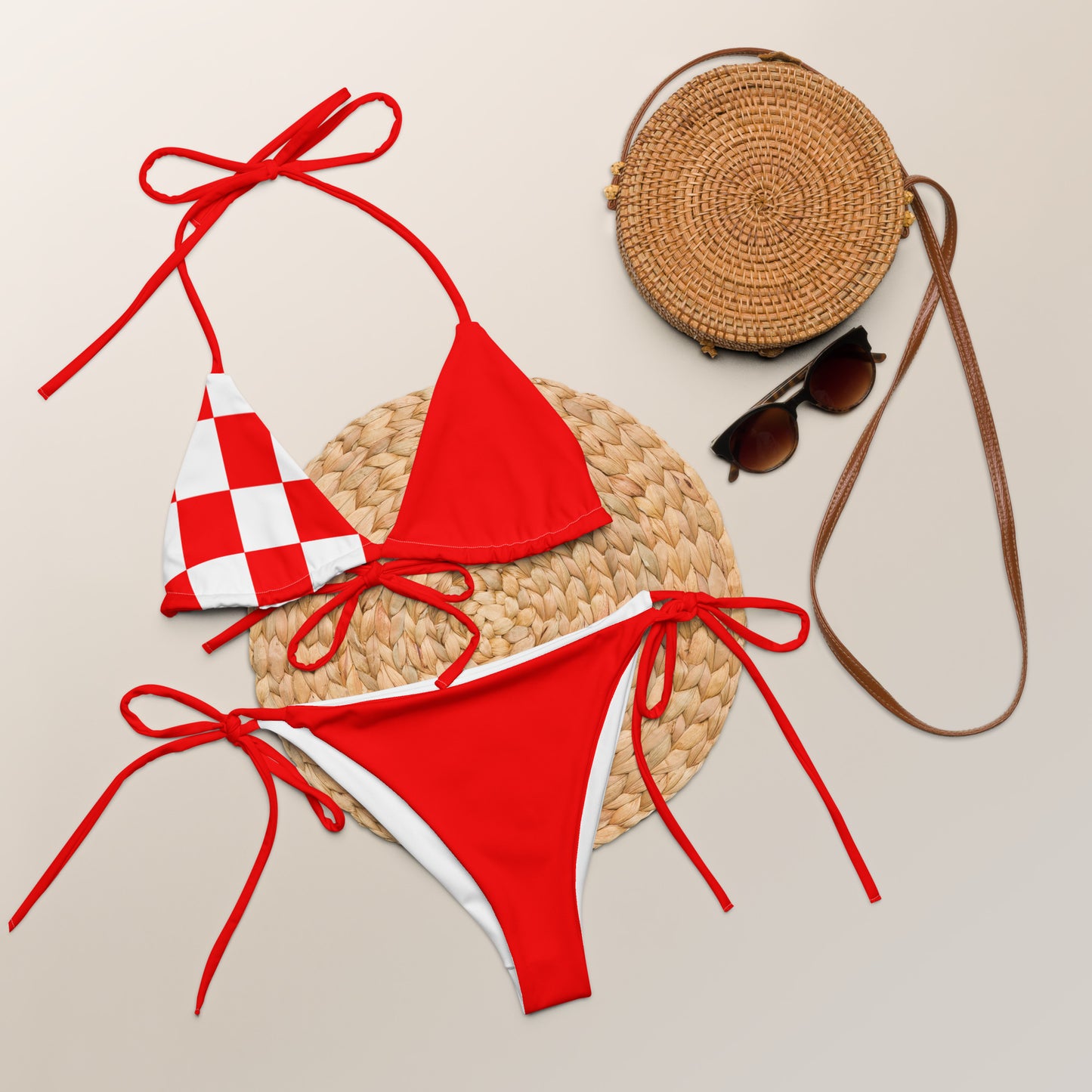 Bikini "Hrvatska" crveni