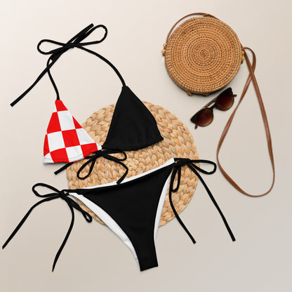 Bikini "Hrvatska" crni