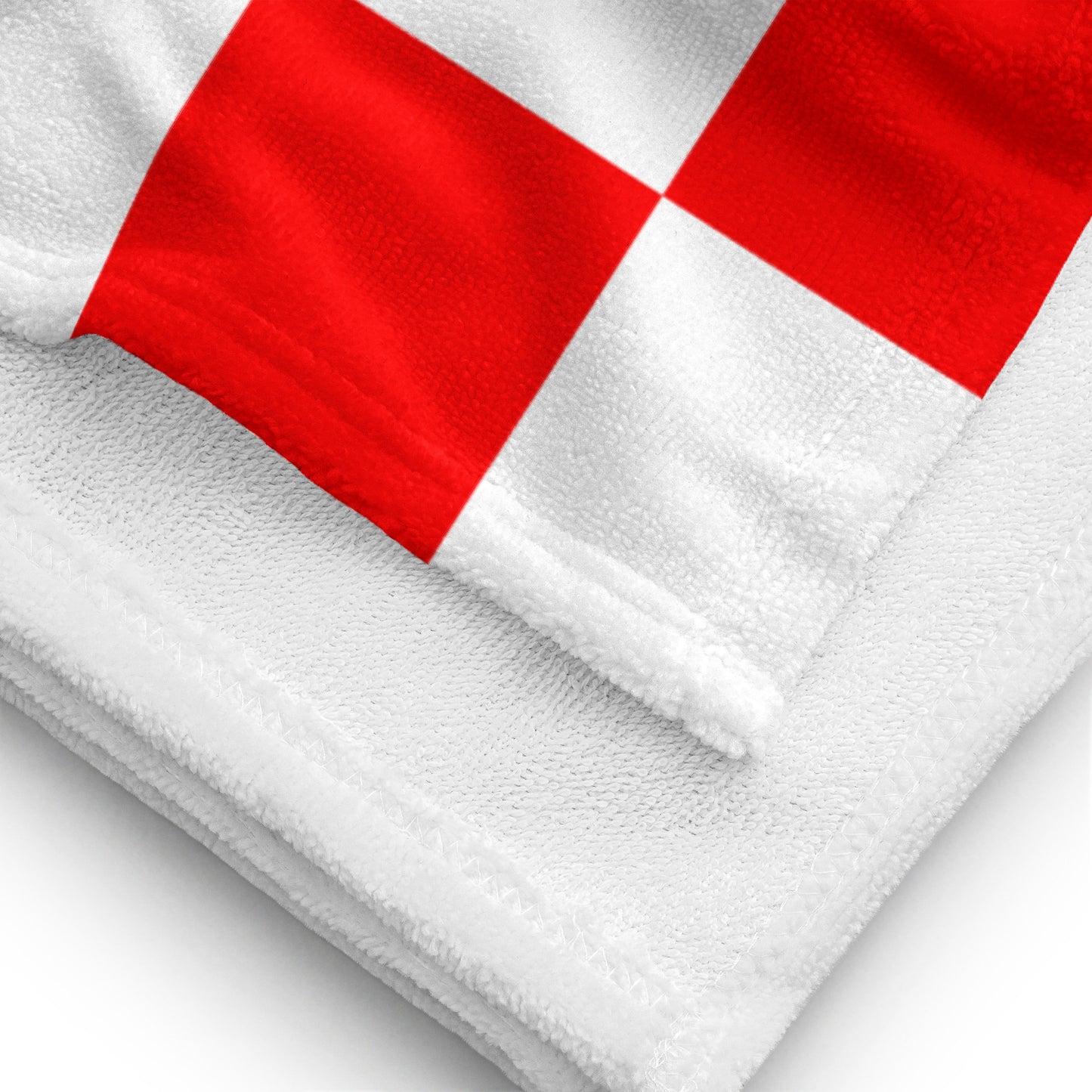 Ručnik za plažu "Hrvatska" crveni