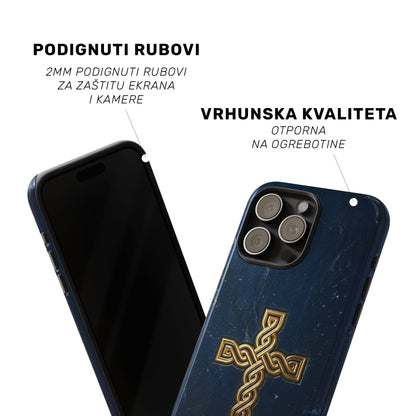 Tough maskica "Zlatni križ pleter"