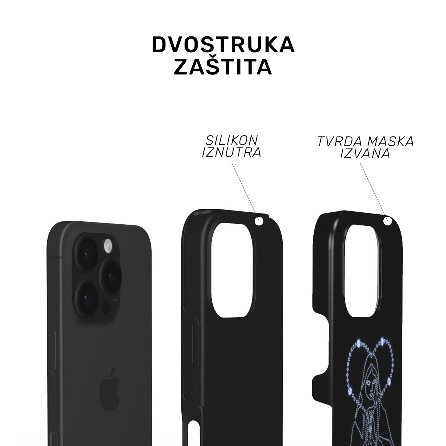 Tough maskica "Kraljica mira"