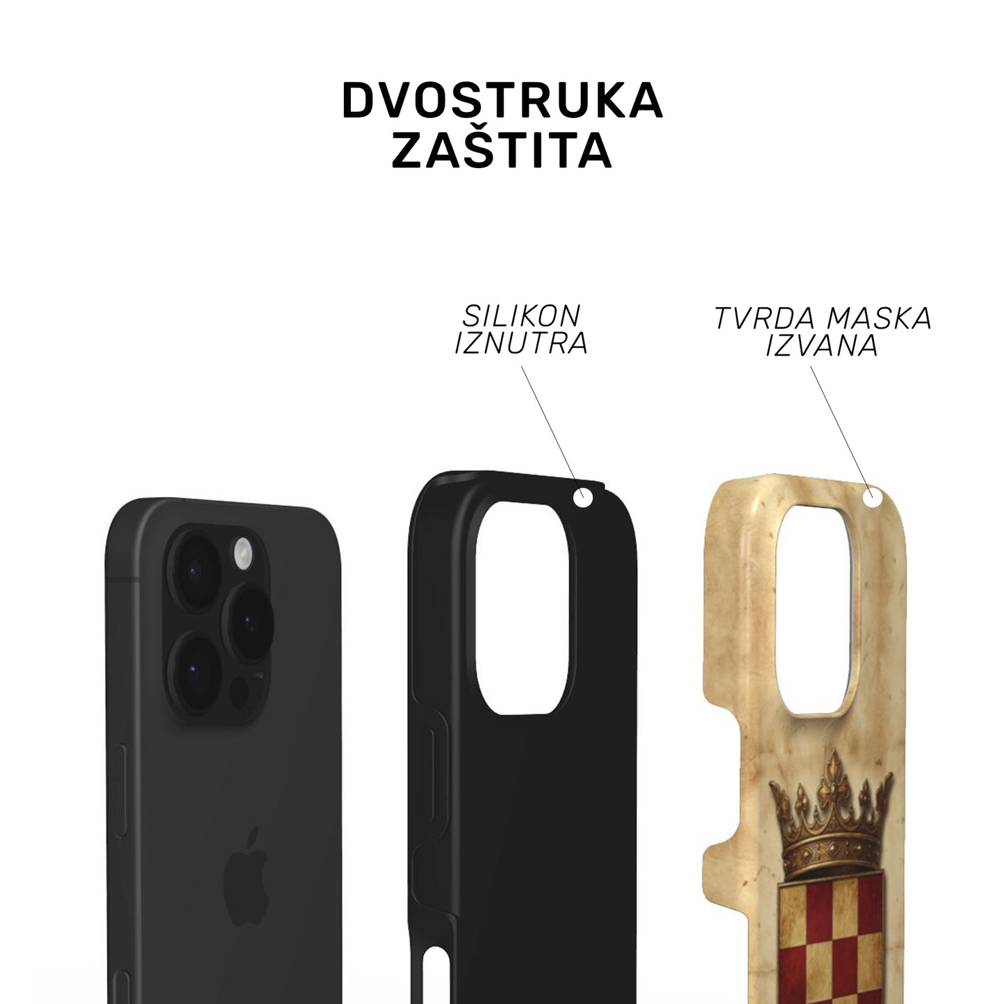 Tough maskica "Stari hrvatski grb"