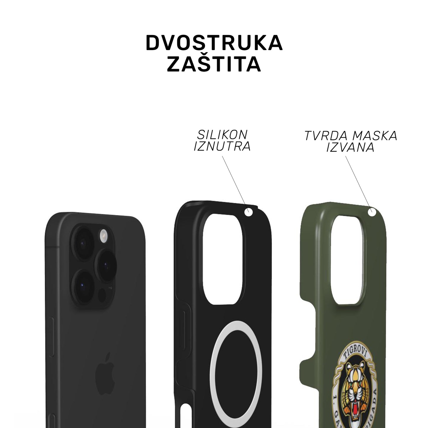 Tough MagSafe maskica "Tigrovi"