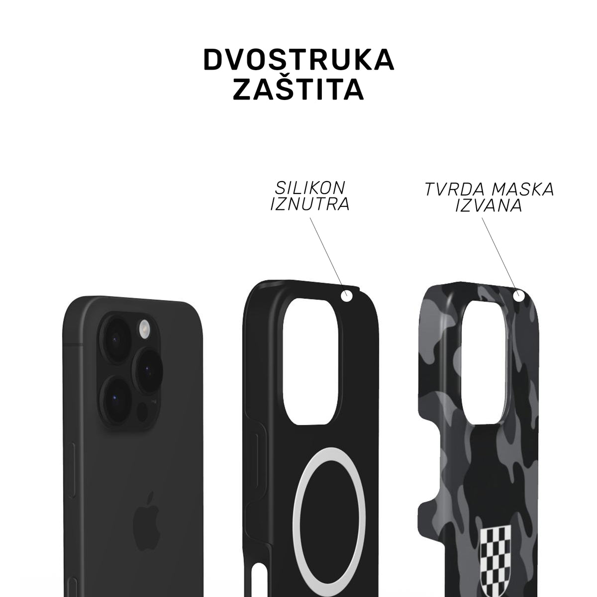 MagSafe maskica "Dark Tactical"
