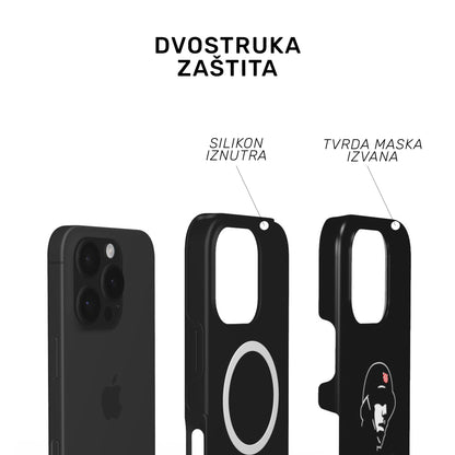 Tough MagSafe maskica "Gorit će nebo i zemlja"