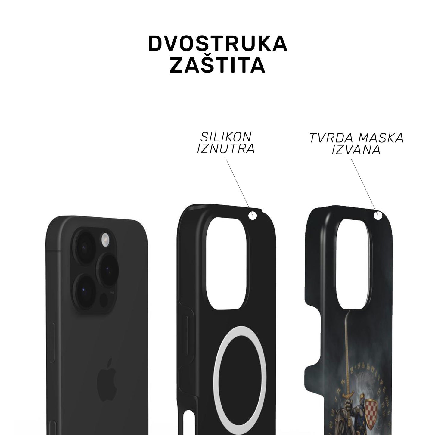 Tough MagSafe maskica "Kralj Tomislav"