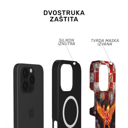 Tough MagSafe maskica "Srce vatreno"