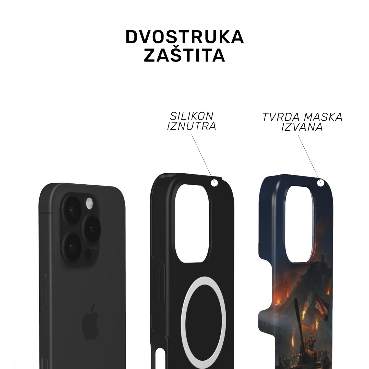 Tough MagSafe maskica "Pobjednička vojska jaka"
