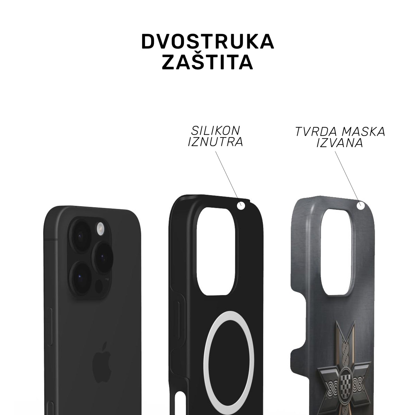 Tough MagSafe maskica "Hrvatski trolist"