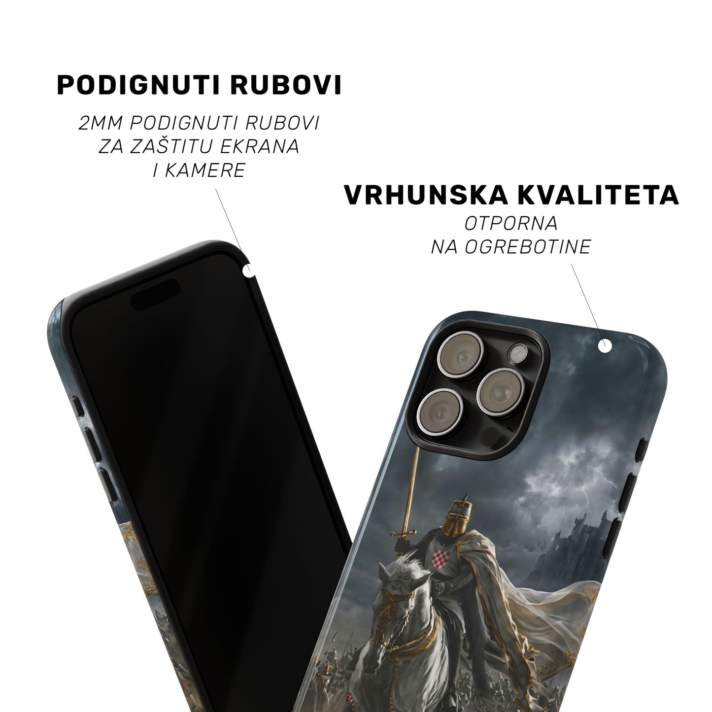 Tough MagSafe maskica "Hrvatski križar"
