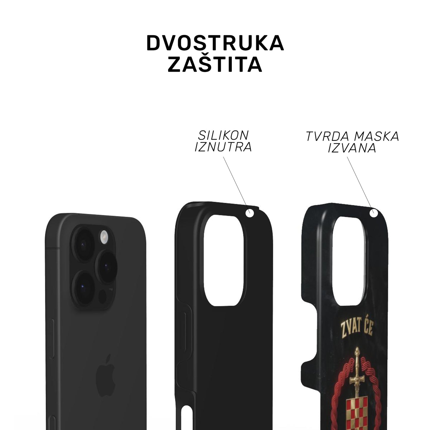 Tough maskica "Zvat će Domovina"