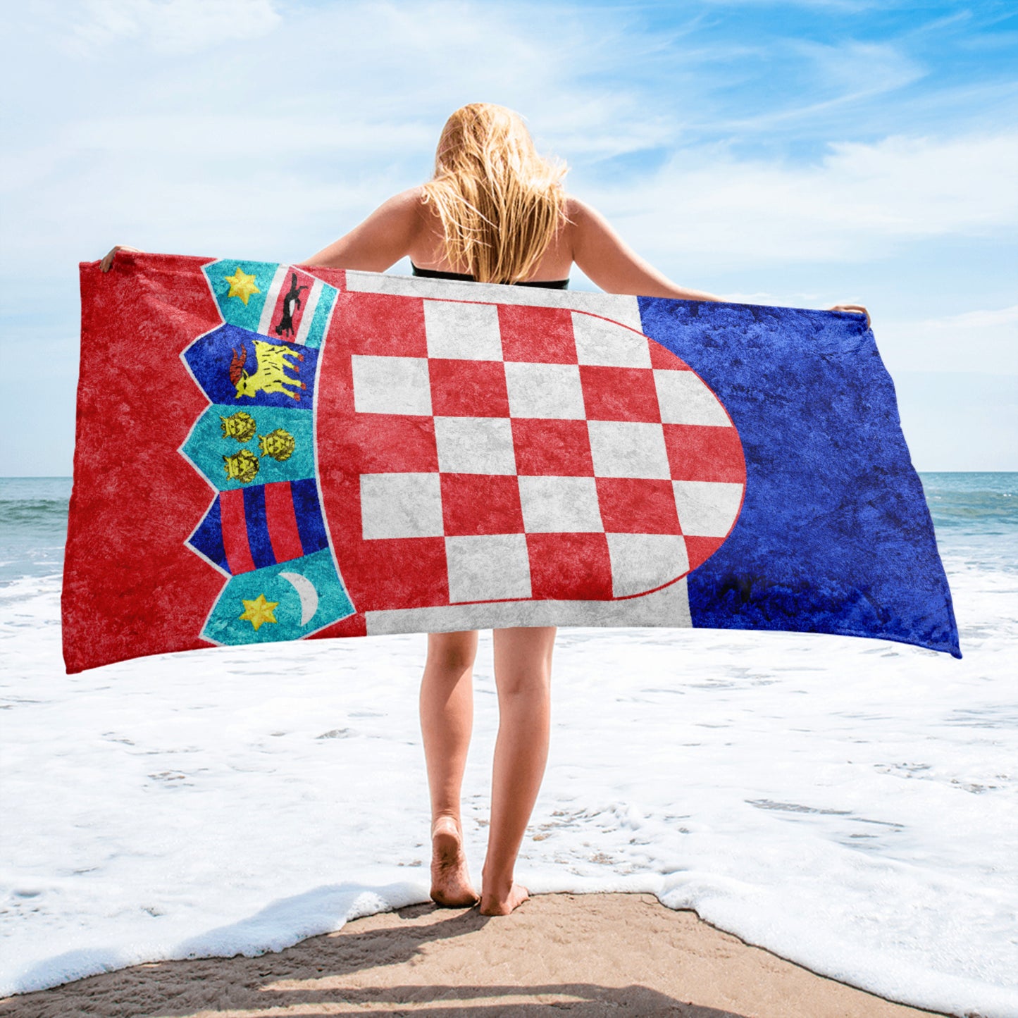 Ručnik za plažu "Hrvatska Zastava"