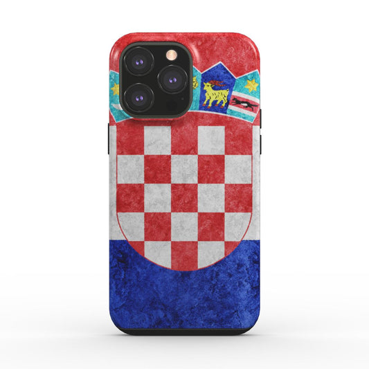 Feste Maske „Kroatische Flagge“
