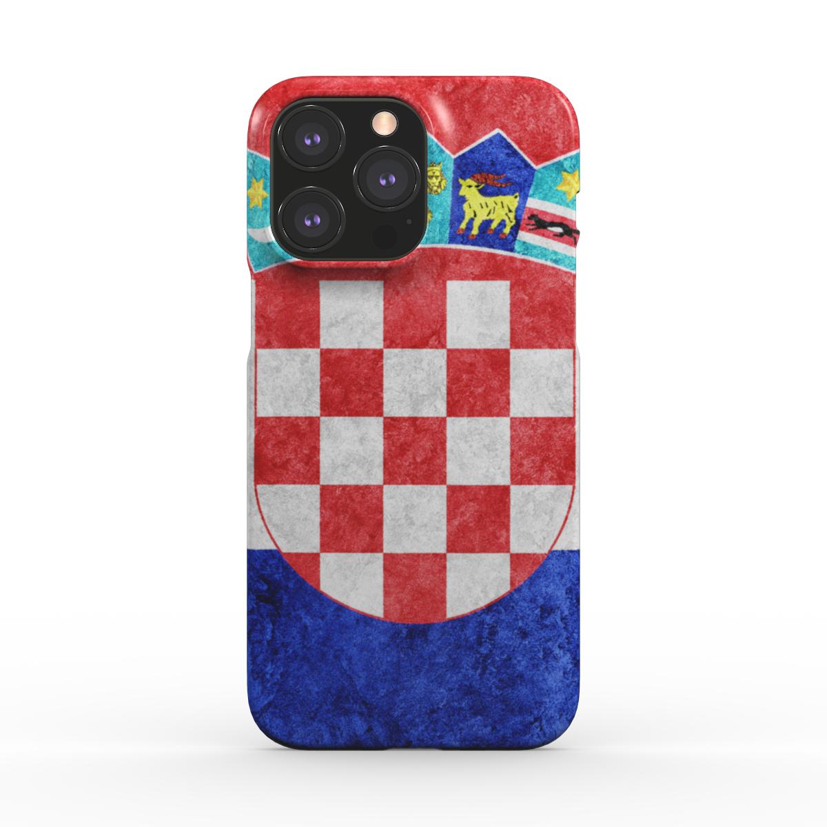 Schnappmaske „Kroatische Flagge“